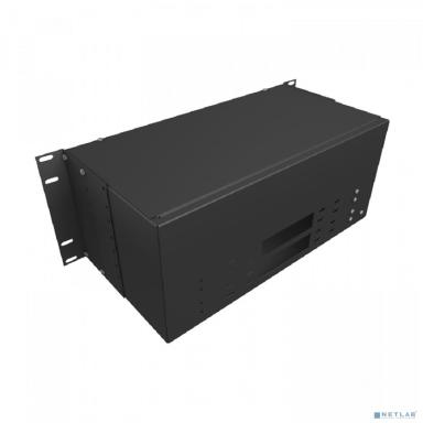 NTSS Кросс NTSS оптический 19'' укомплектованный 4U, 144 порта LC/APC duplex, 9/125 мкм (планки, сплайс-кассета 9шт, пигтейлы, КДЗС, адаптеры) черный RAL 9005 NTSS-RFOB-4U-144-2LC/A-9-SP1.5G6AY-BL