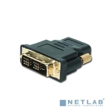 Gembird Переходник HDMI-DVI 19F/19M (мама-папа), золотые разъемы  [A-HDMI-DVI-2]