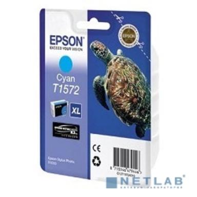 EPSON C13T15724010 EPSON для Stylus Photo R3000 (Cyan) (cons ink)