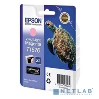 EPSON C13T15764010 EPSON для Stylus Photo R3000 (Vivid Light Magenta) (cons ink)