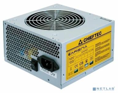 Chieftec 450W OEM [GPA-450S8] {ATX-12V V.2.3 PSU with 12 cm fan, Active PFC, ficiency >80% 230V only}